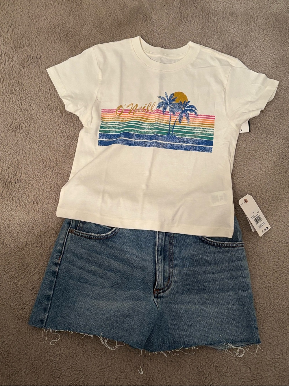 Billabong Blue Denim Jean Shorts